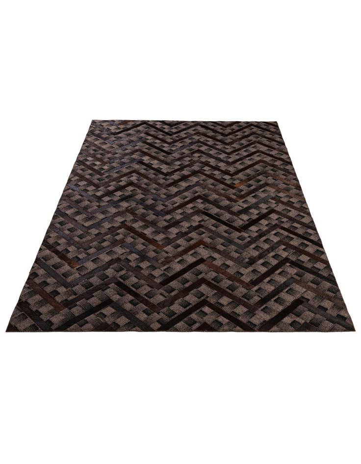 Detail image of 5' x 7' Cowhide - Patchwork Rug