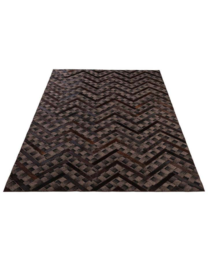 5' x 7' Cowhide - Patchwork Rug