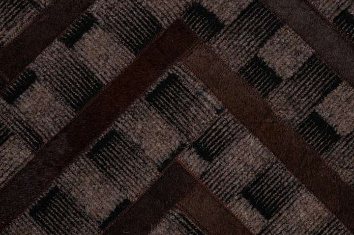 5' x 7' Cowhide - Patchwork Rug