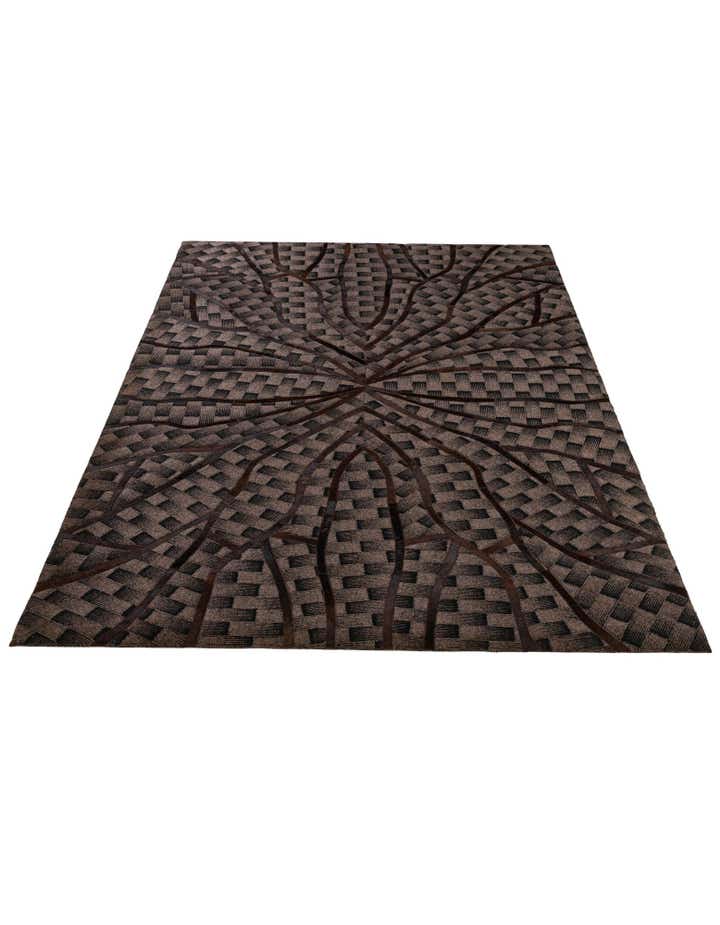 5' 1 x 8' 1 Cowhide - Patchwork Rug
