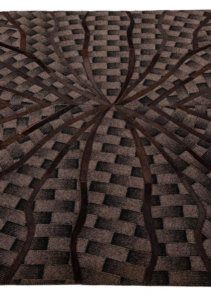 5' 1 x 8' 1 Cowhide - Patchwork Rug