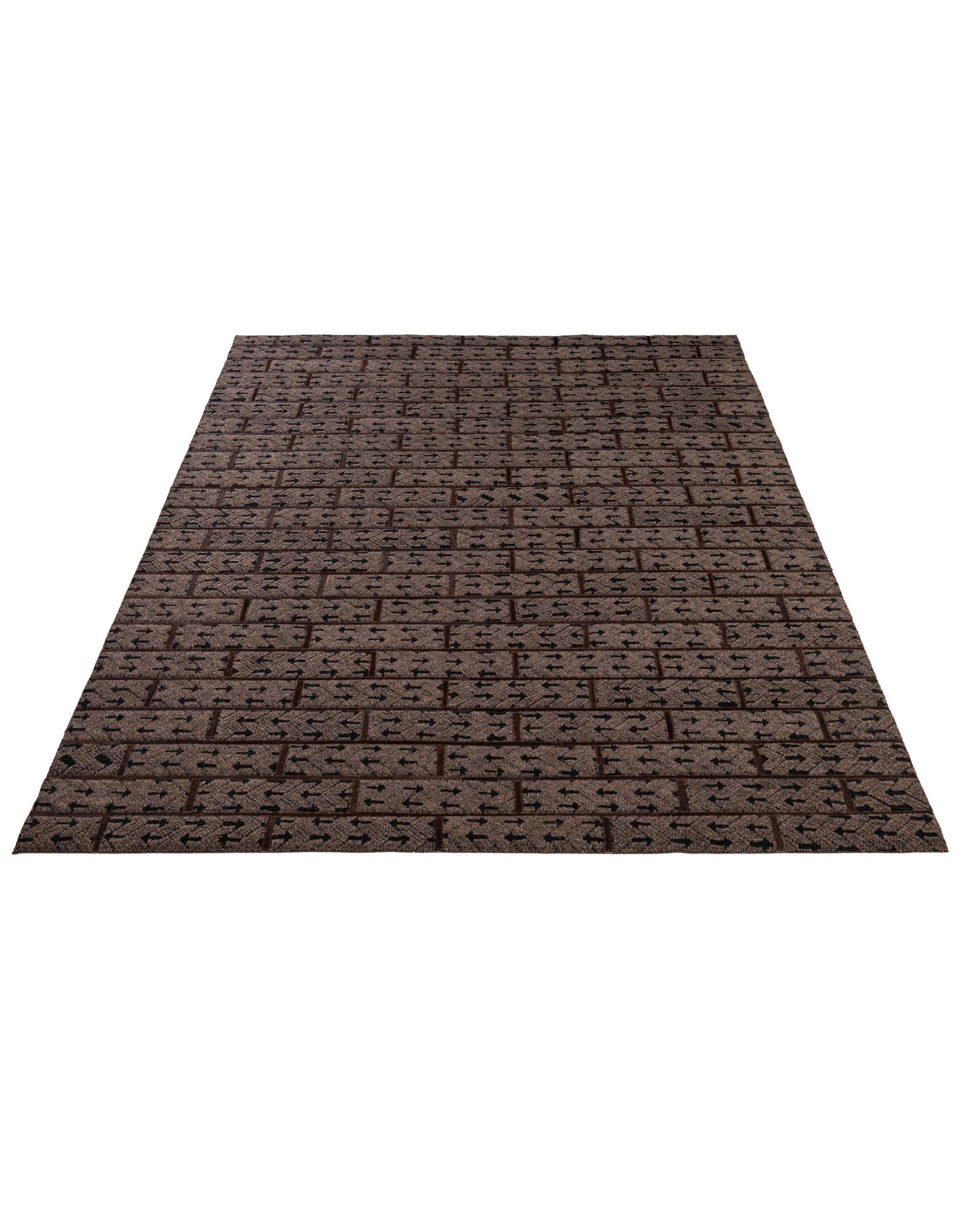 5' x 7' 8 Cowhide - Patchwork Rug