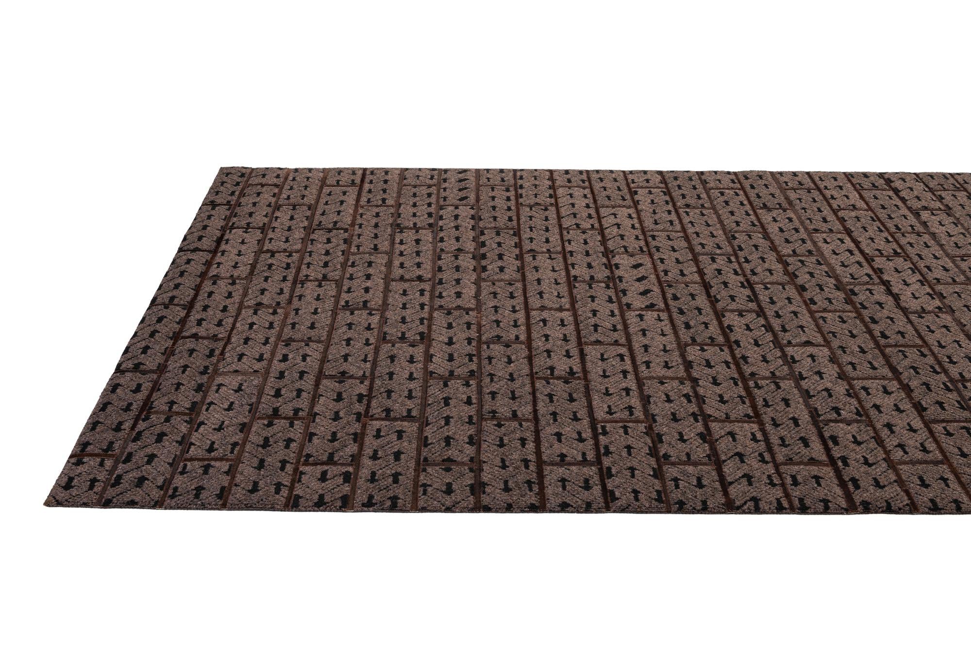 5' x 7' 8 Cowhide - Patchwork Rug