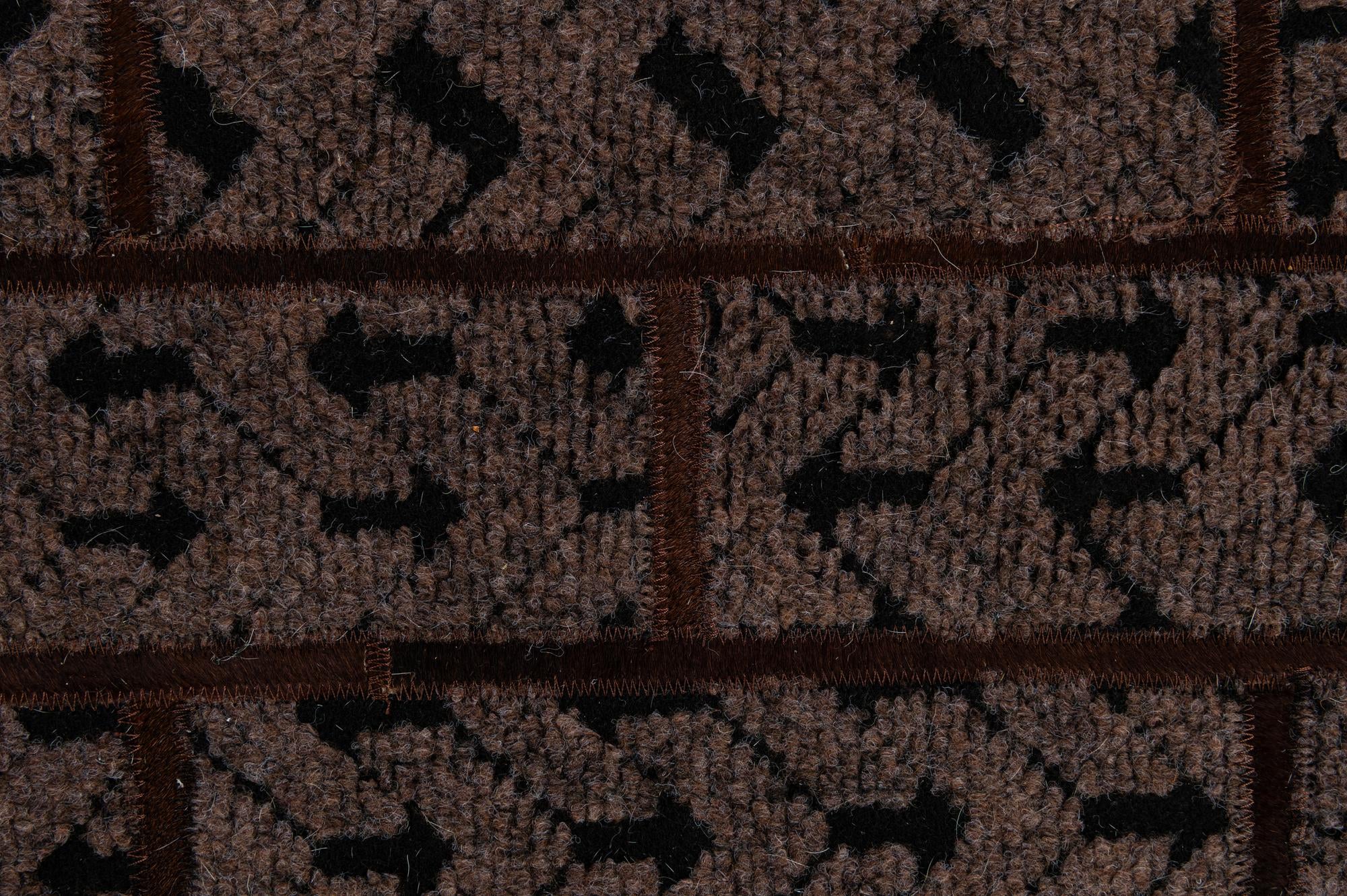 5' x 7' 8 Cowhide - Patchwork Rug