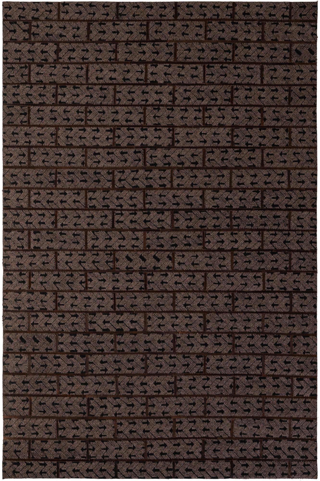 5' x 7' 8 Cowhide - Patchwork Rug