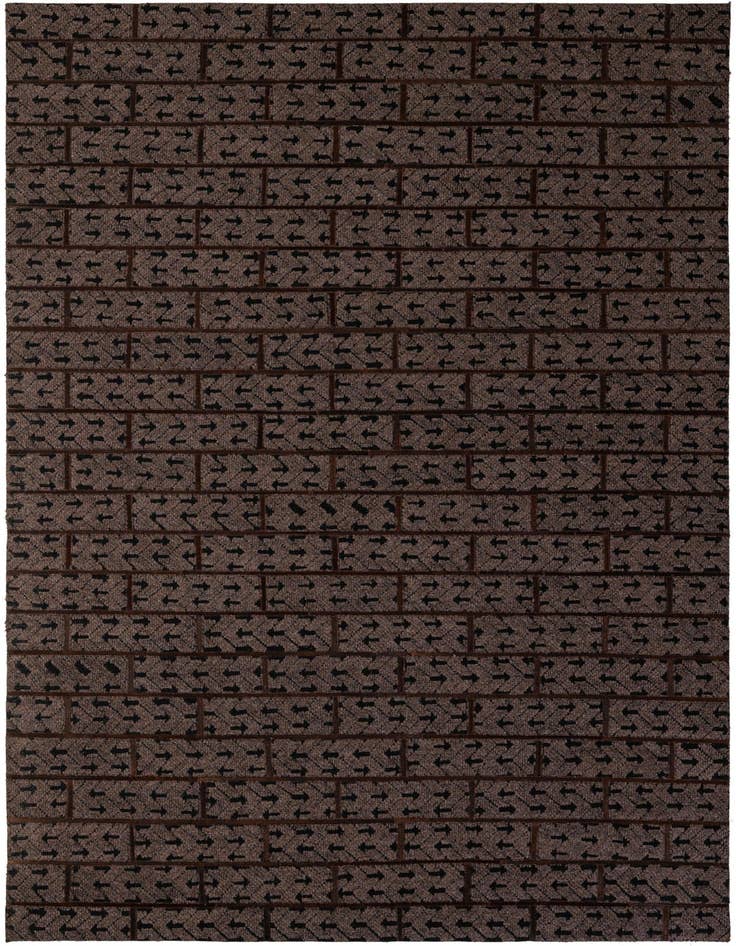 Detail image of 5' x 7' 8 Cowhide - Patchwork Rug