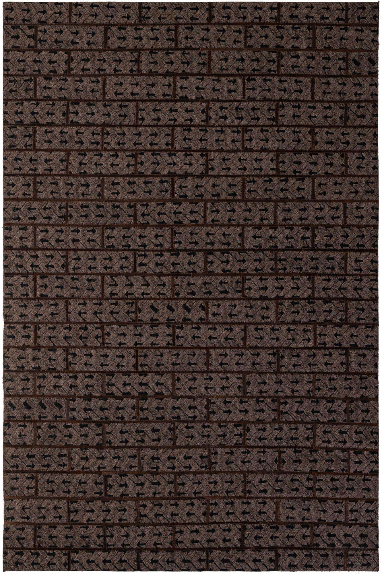 5' x 7' 8 Cowhide - Patchwork Rug
