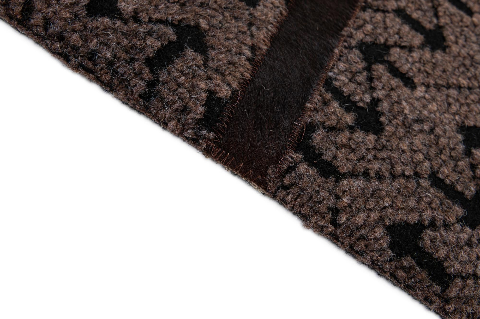 5' x 7' 11 Cowhide - Patchwork Rug