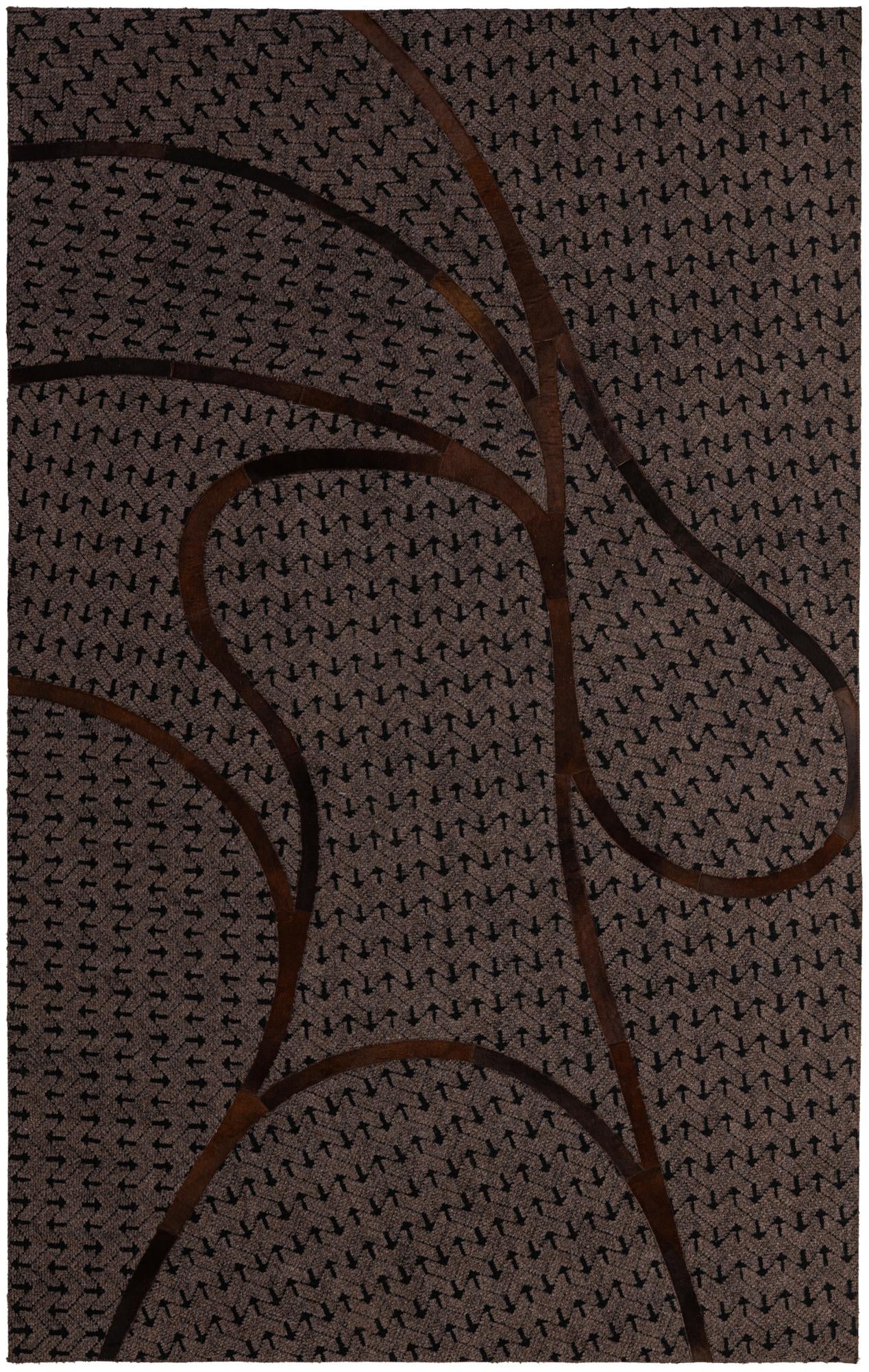 5' x 7' 11 Cowhide - Patchwork Rug