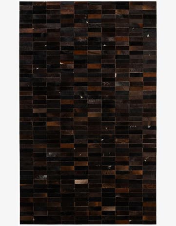 4' 11 x 8' 1 Cowhide - Patchwork Rug