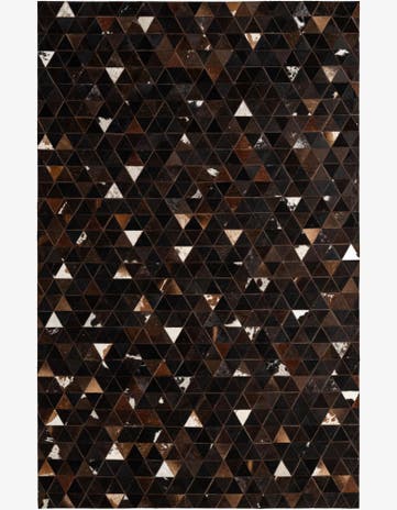 5' 1 x 7' 11 Cowhide - Patchwork Rug