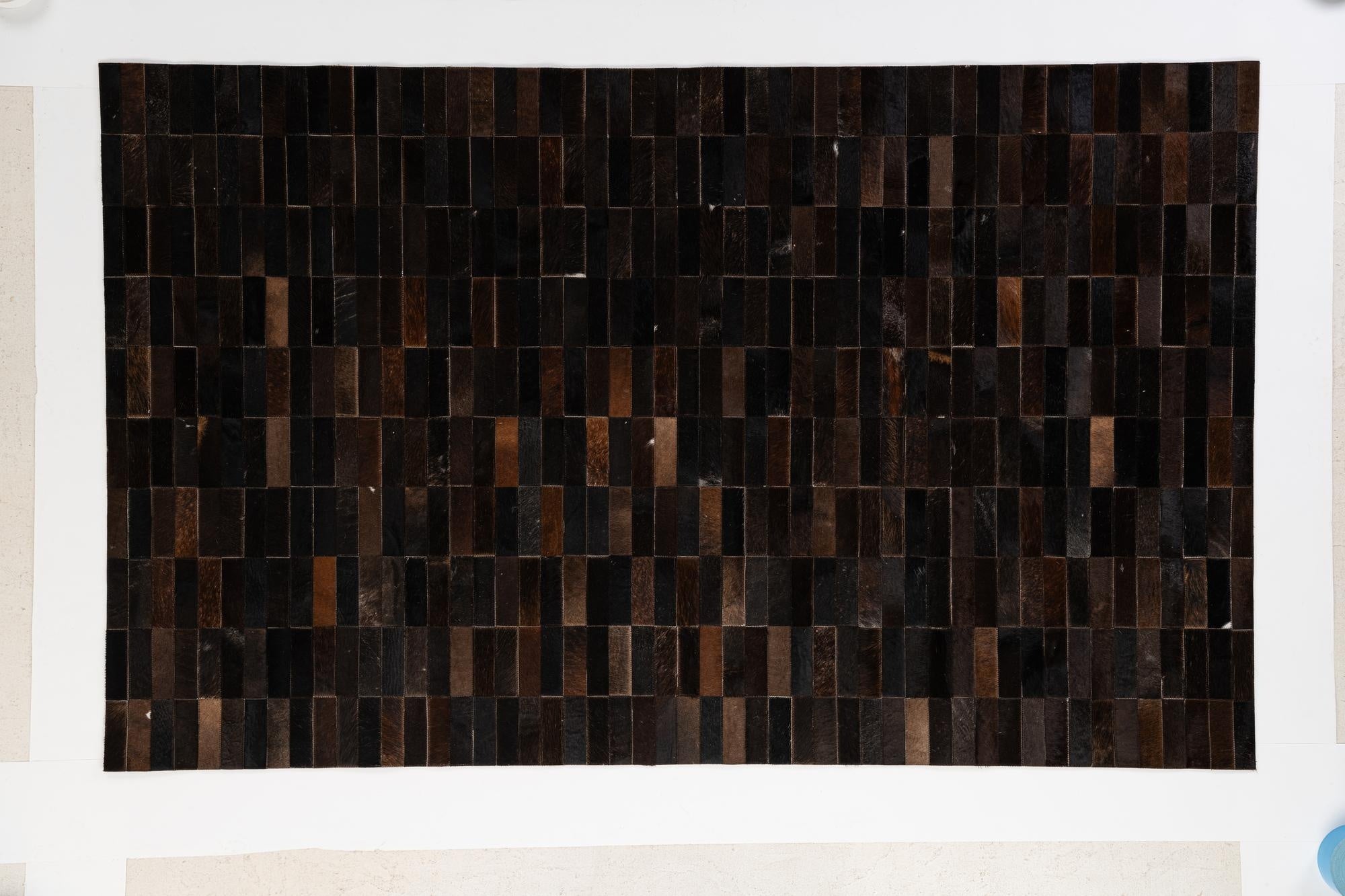5' x 7' 11 Cowhide - Patchwork Rug