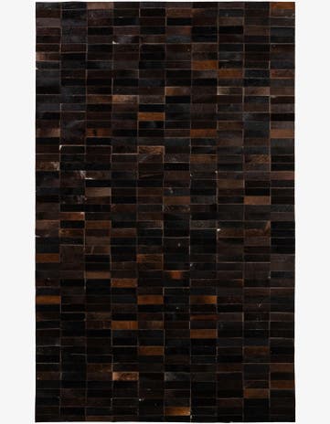 5' x 8' 1 Cowhide - Patchwork Rug