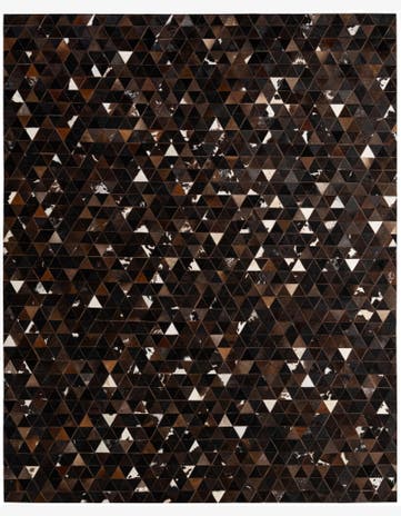 7' 11 x 9' 10 Cowhide - Patchwork Rug