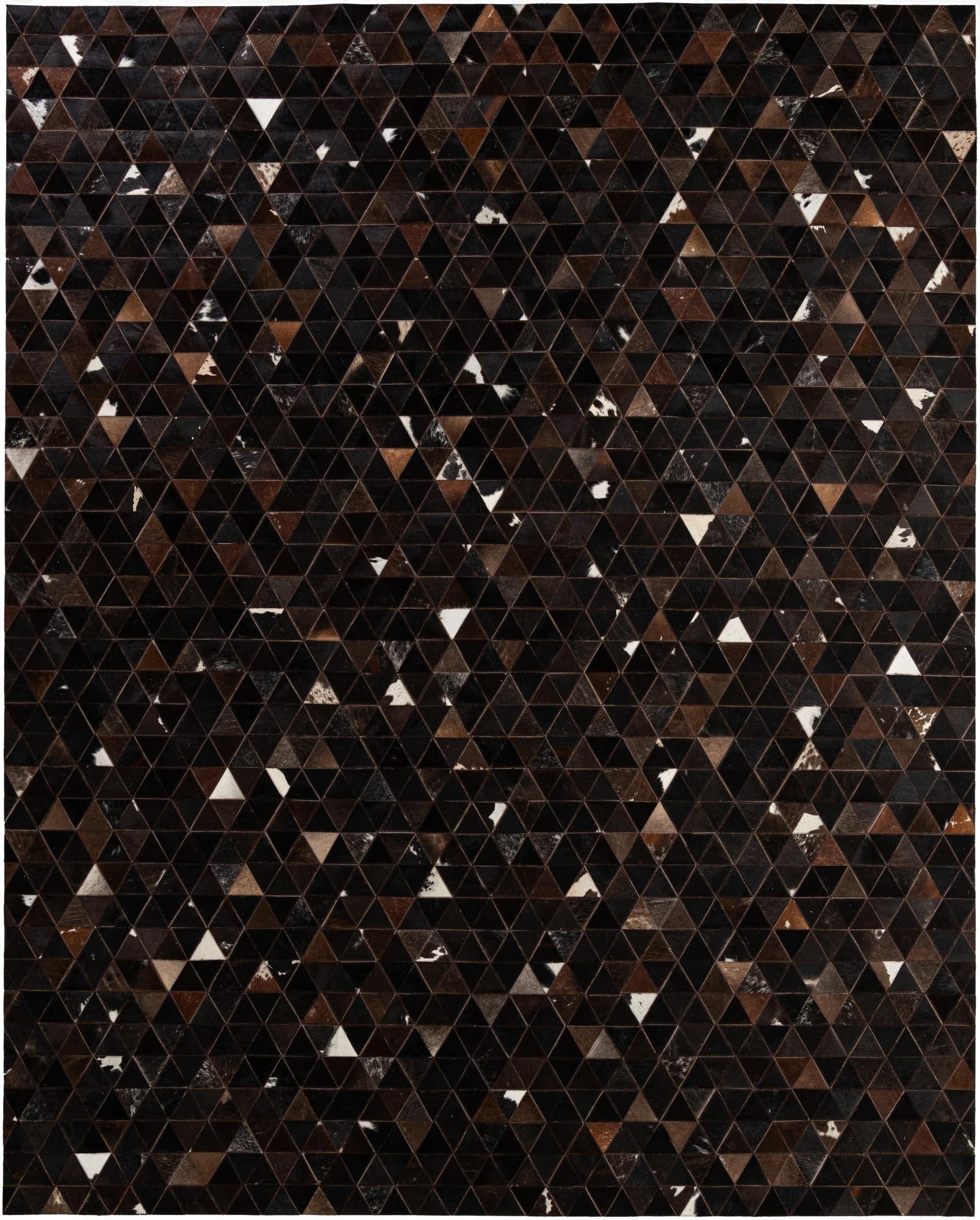 7' 11 x 9' 8 Cowhide - Patchwork Rug