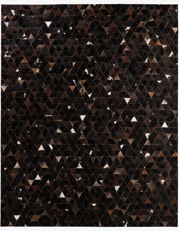 7' 11 x 9' 8 Cowhide - Patchwork Rug