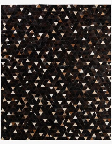 7' 11 x 9' 8 Cowhide - Patchwork Rug