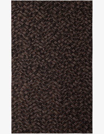 4' 11 x 7' 11 Cowhide - Patchwork Rug