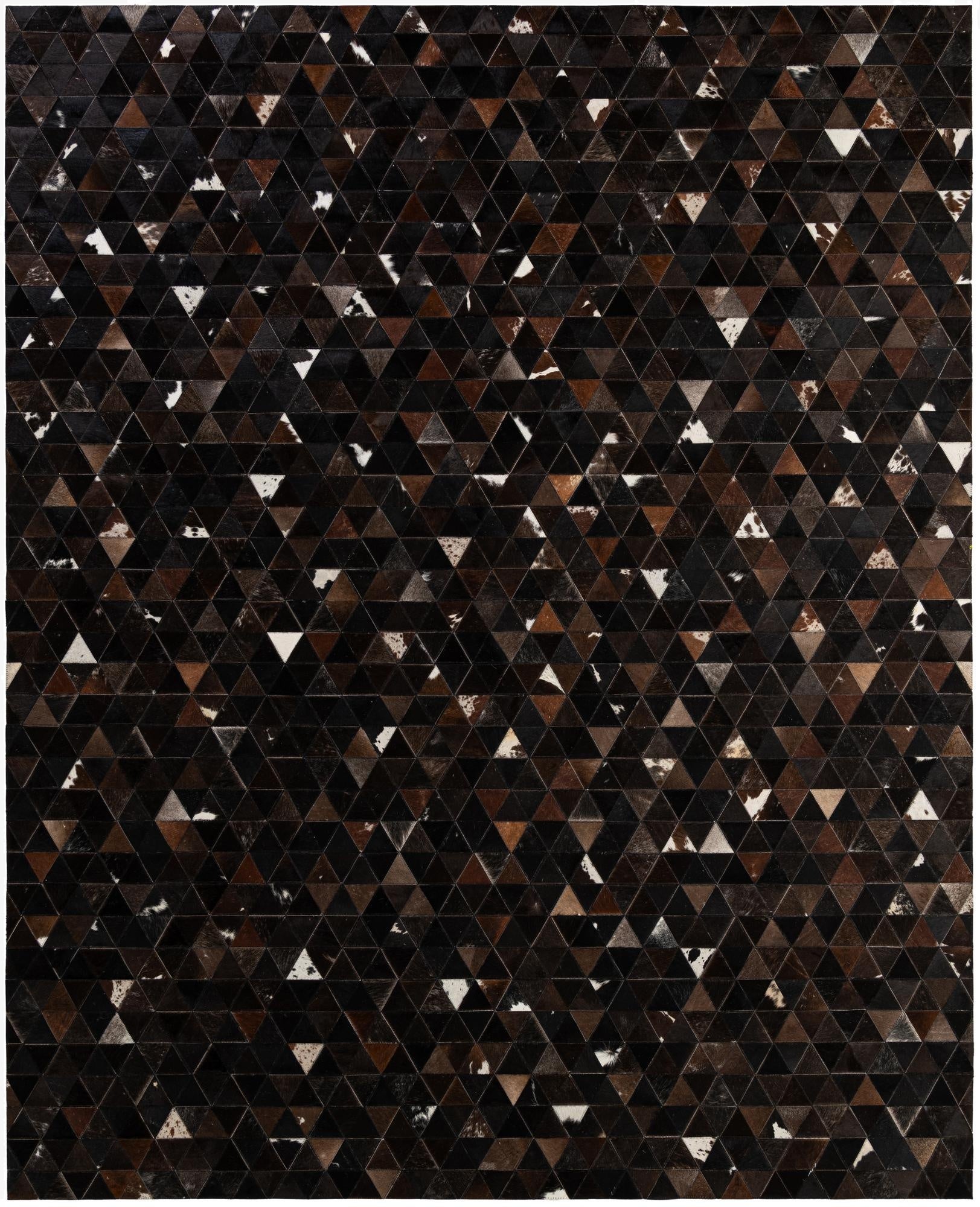 8' x 9' 9 Cowhide - Patchwork Rug