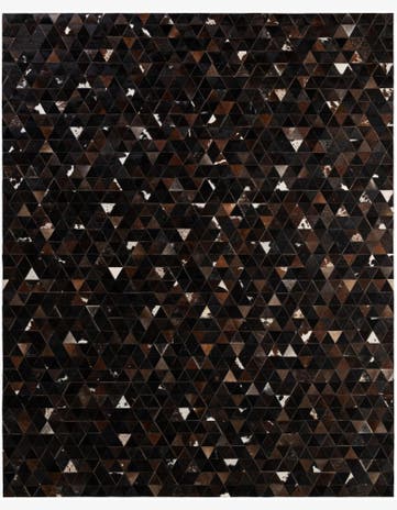 8' x 9' 9 Cowhide - Patchwork Rug