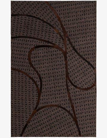 5' x 7' 11 Cowhide - Patchwork Rug