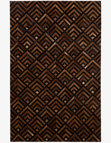 5' 1 x 7' 11 Cowhide - Patchwork Rug
