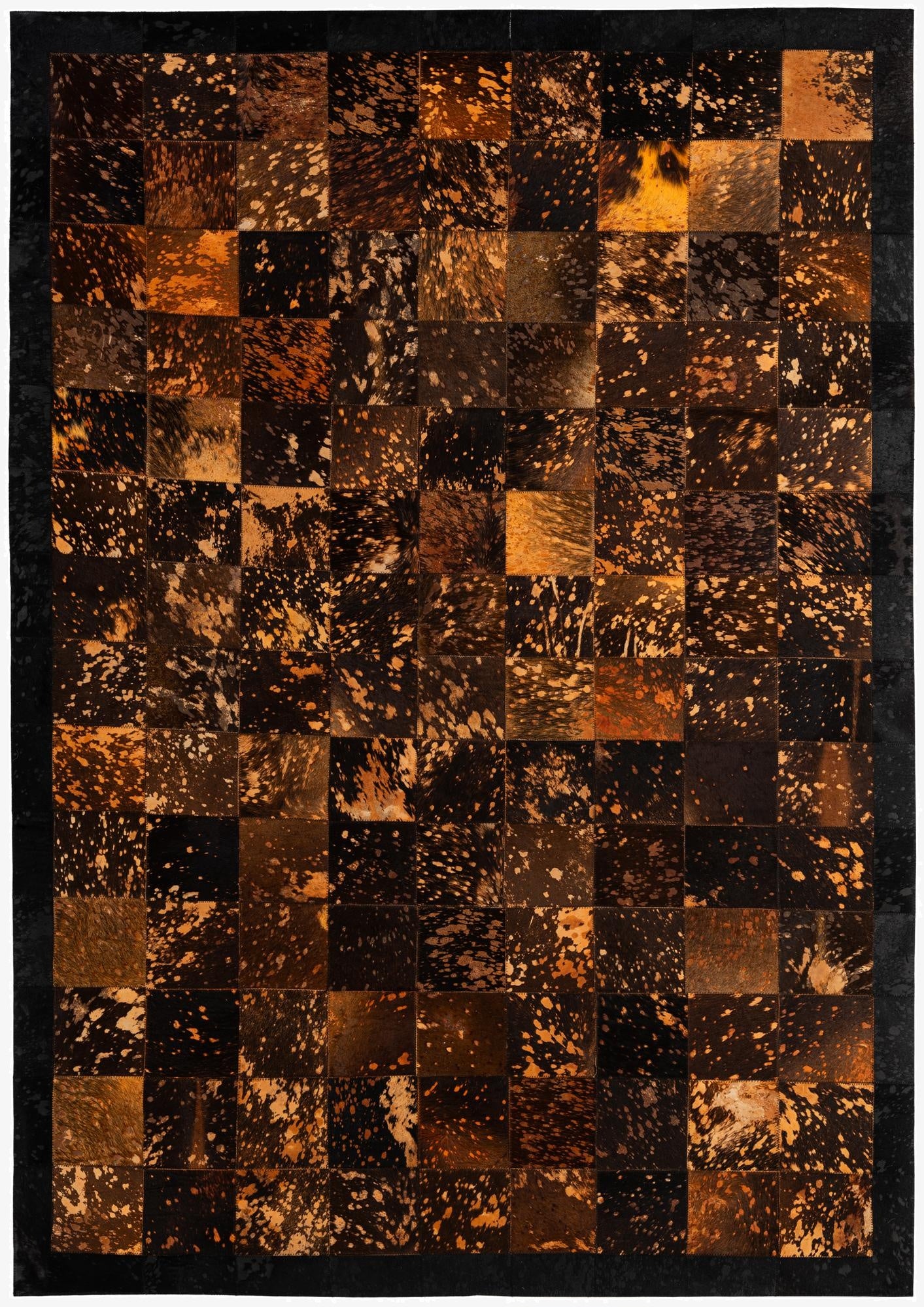 5' 4 x 7' 6 Cowhide - Patchwork Rug