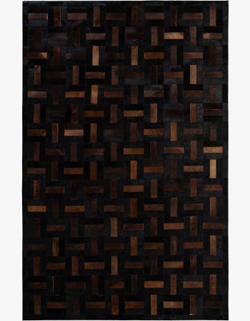 5' 1 x 8' 1 Cowhide - Patchwork Rug