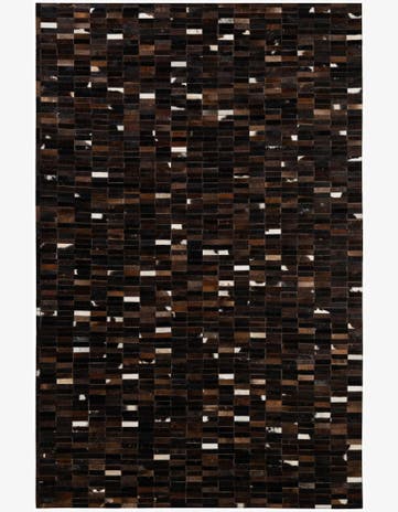 5' 2 x 7' 11 Cowhide - Patchwork Rug