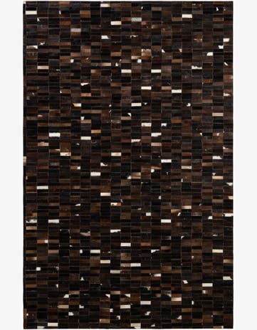 5' 2 x 7' 11 Cowhide - Patchwork Rug
