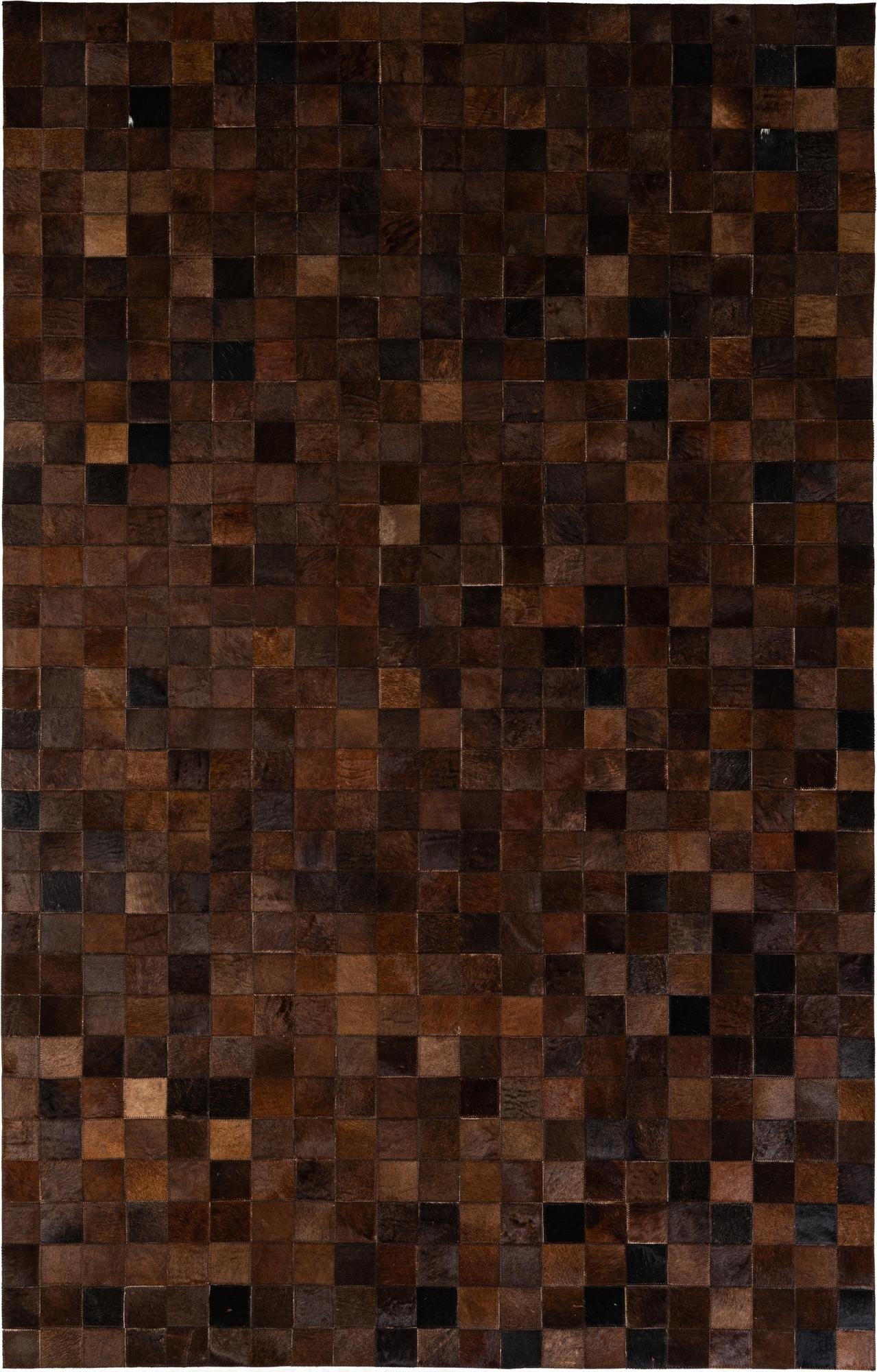 5' 2 x 8' Cowhide - Patchwork Rug