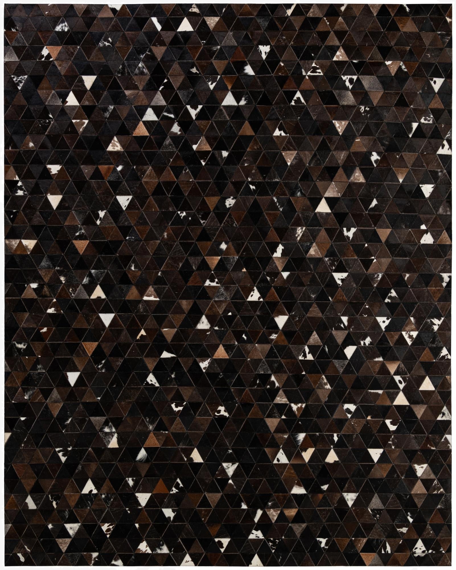 8' x 9' 11 Cowhide - Patchwork Rug