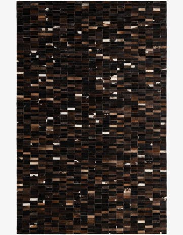 5' 2 x 8' Cowhide - Patchwork Rug
