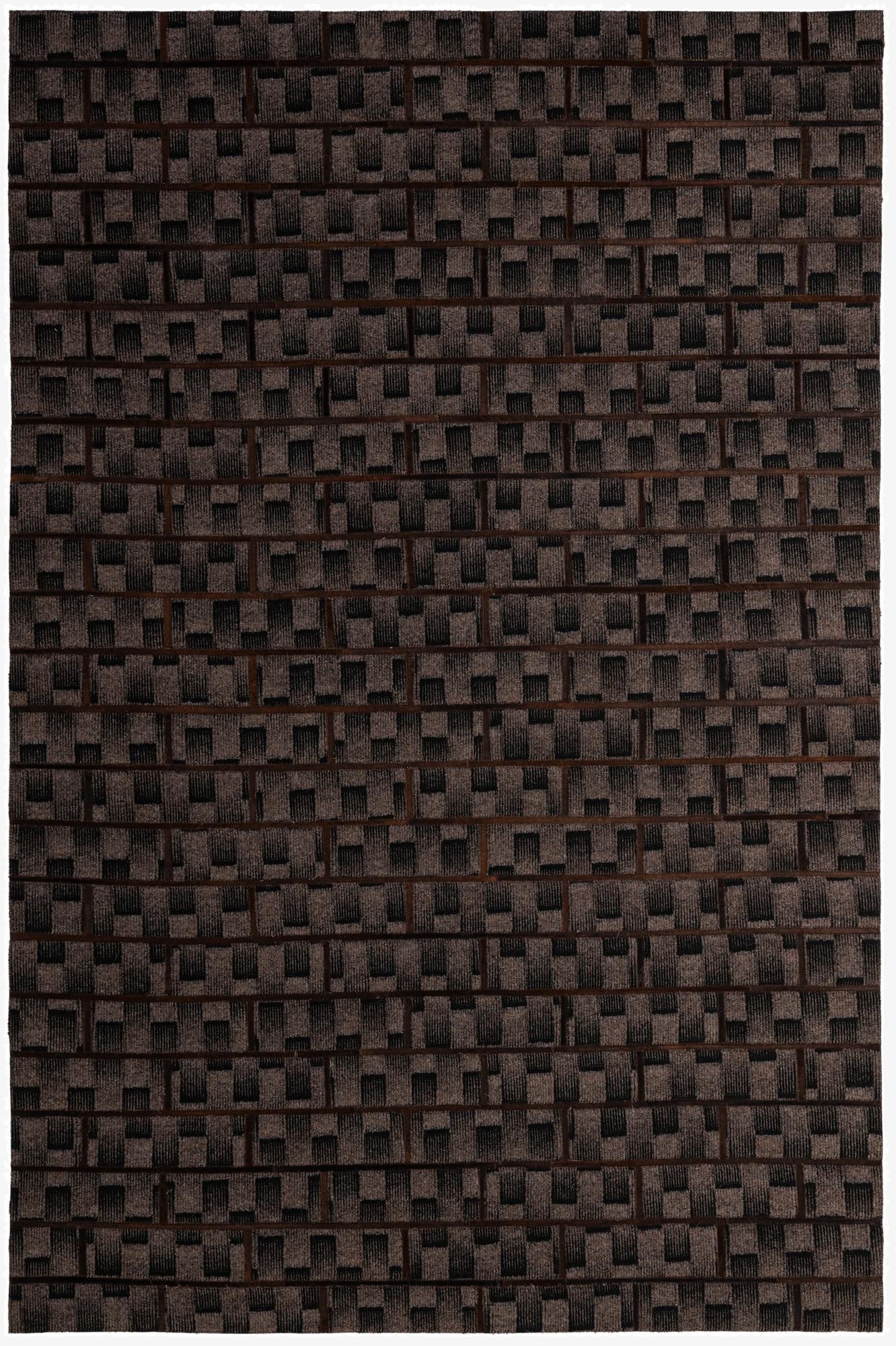 5' 1 x 7' 8 Cowhide - Patchwork Rug
