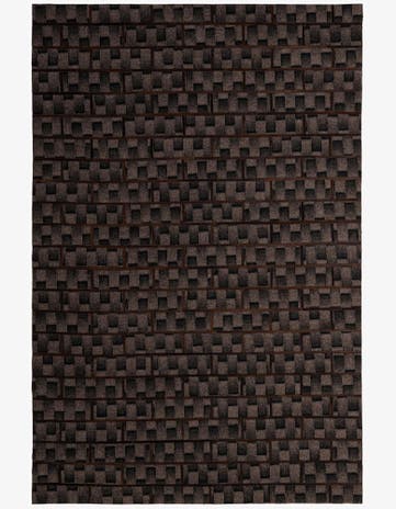 5' 1 x 7' 8 Cowhide - Patchwork Rug