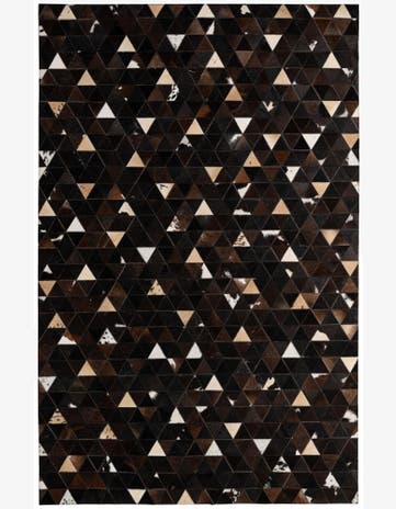 5' 1 x 7' 11 Cowhide - Patchwork Rug