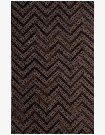 4' 11 x 7' 11 Cowhide - Patchwork Rug