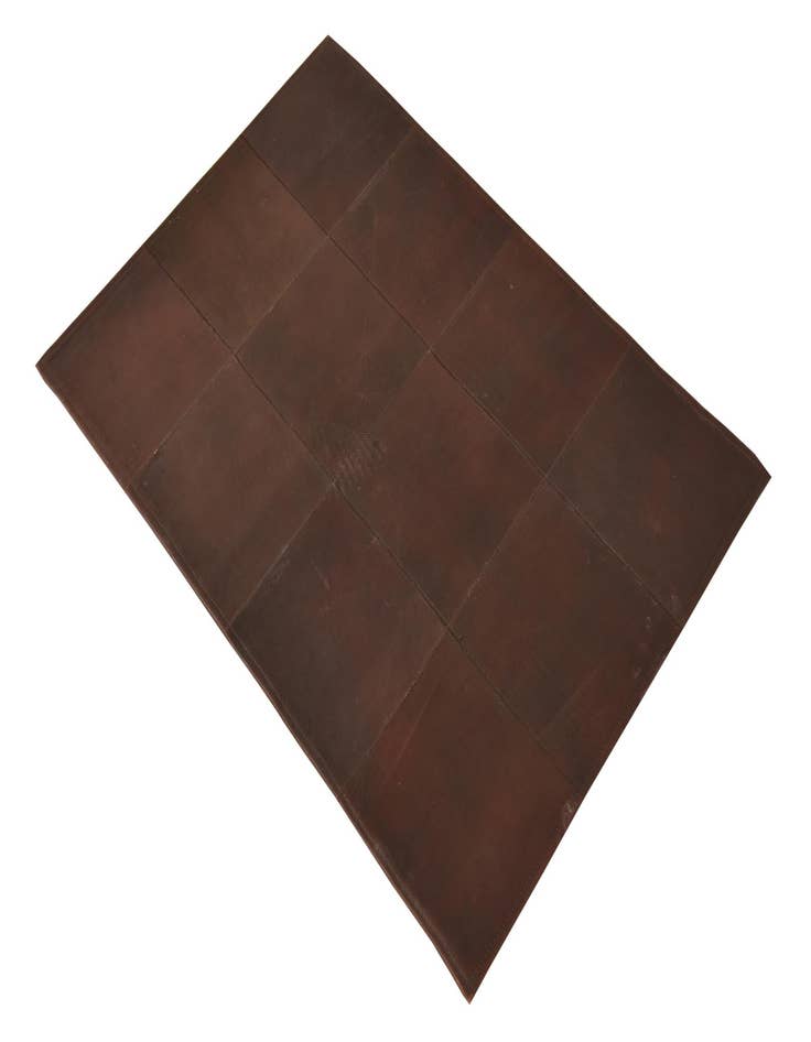 Detail image of 2' x 3' Cowhide Leather Rug