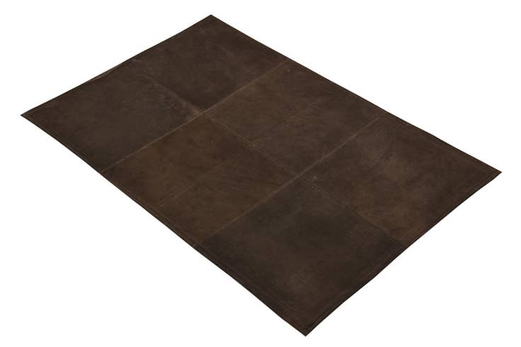 Detail image of 2' x 3' Cowhide Leather Rug