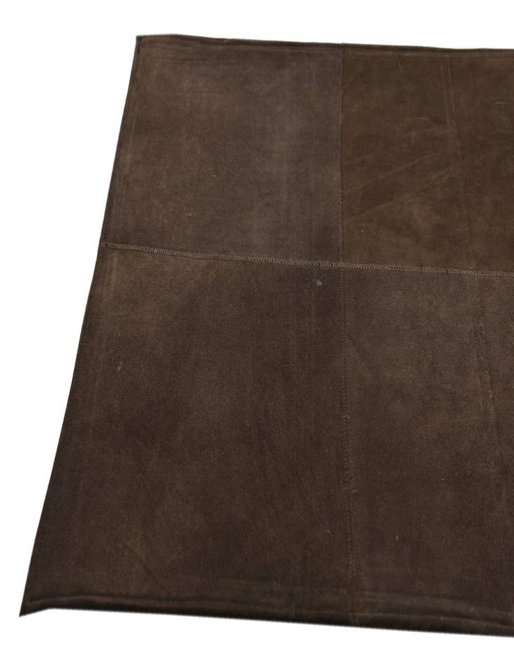 Detail image of 2' x 3' Cowhide Leather Rug