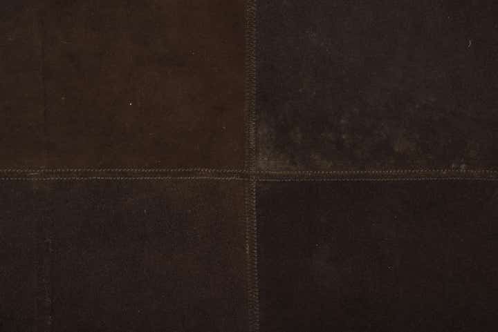 2' x 3' Cowhide Leather Rug
