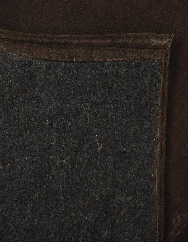 Detail image of 2' x 3' Cowhide Leather Rug