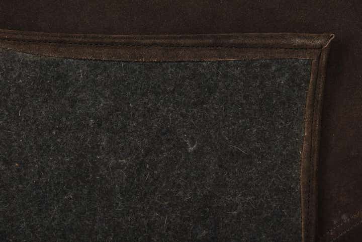 2' x 3' Cowhide Leather Rug