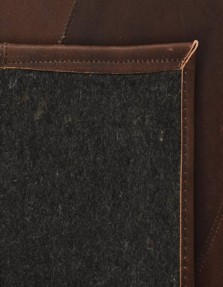 Detail image of 2' 1 x 3' 1 Cowhide Leather Rug