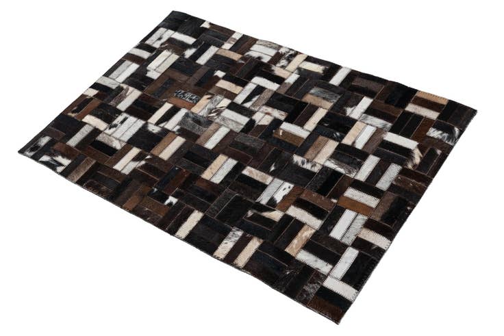Detail image of 2' x 3' Cowhide Leather Rug