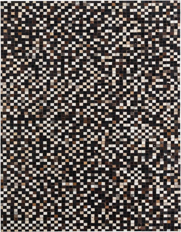 Detail image of 5' x 8' Cowhide Leather Rug