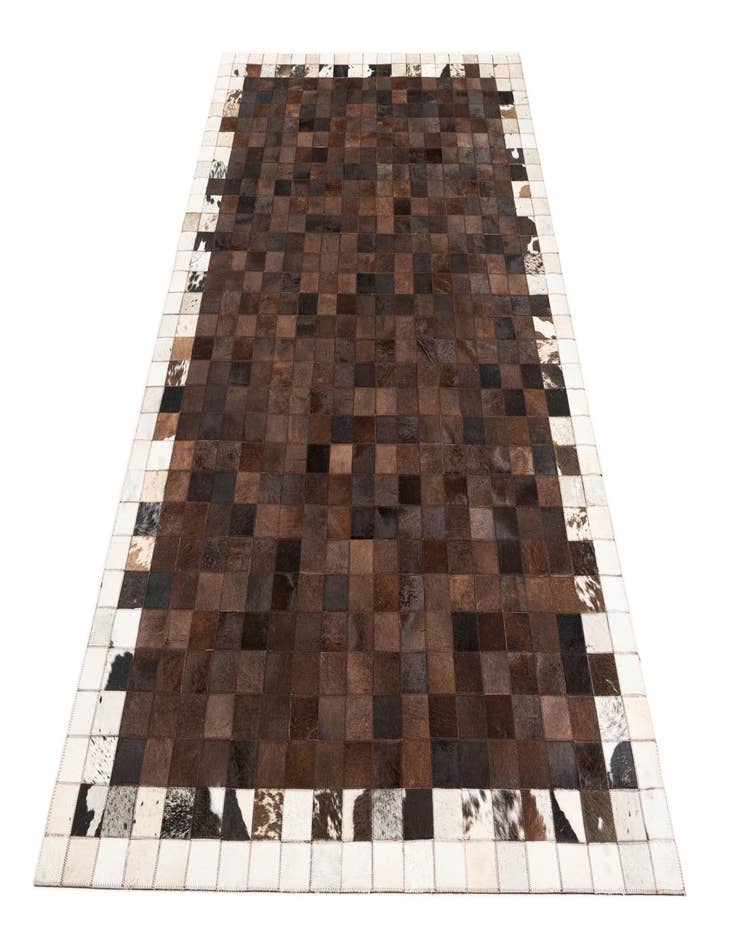 Detail image of 5' x 8' Cowhide Leather Rug