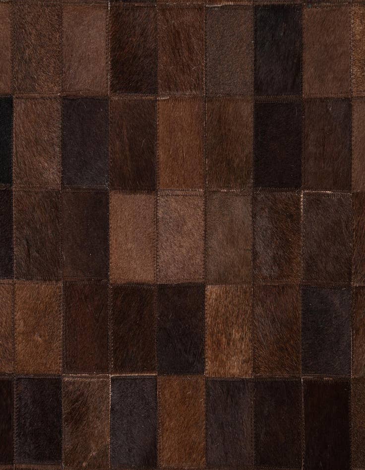 Detail image of 5' x 8' Cowhide Leather Rug