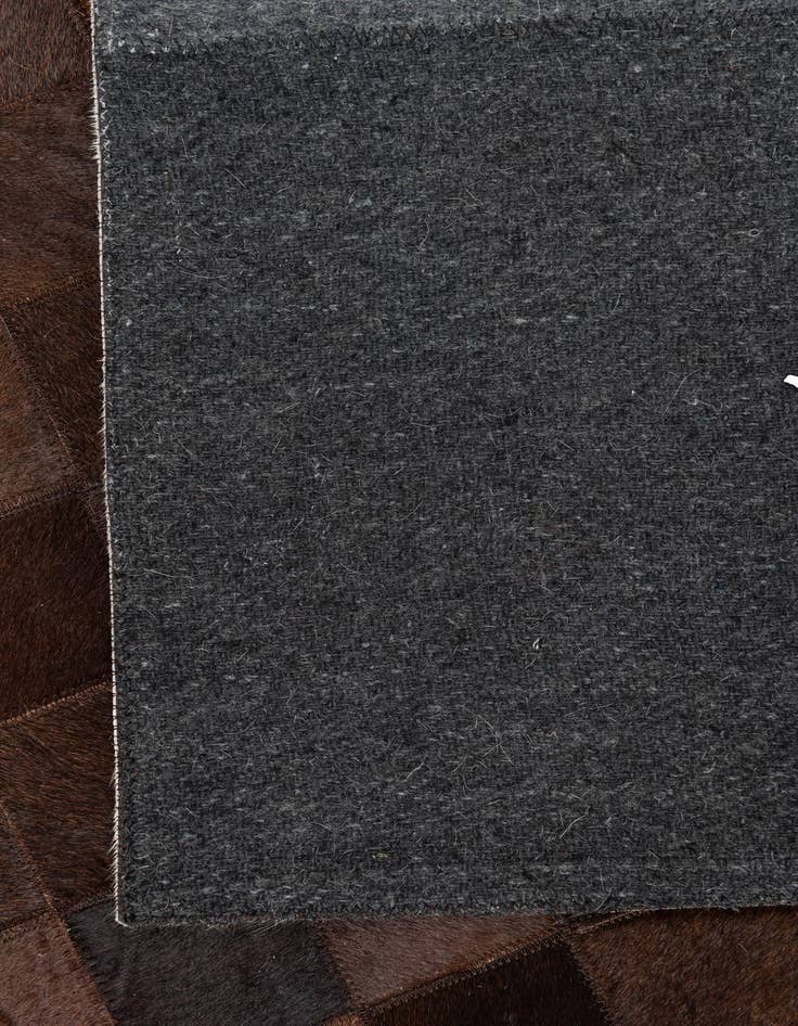 Detail image of 5' x 8' Cowhide Leather Rug