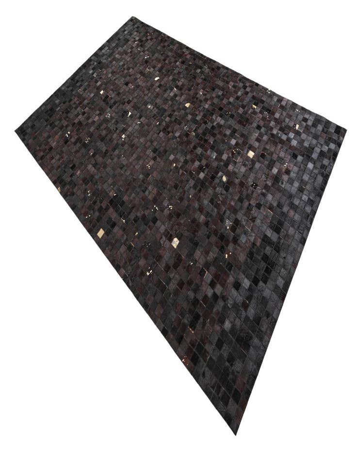 Detail image of 5' x 8' Cowhide Leather Rug